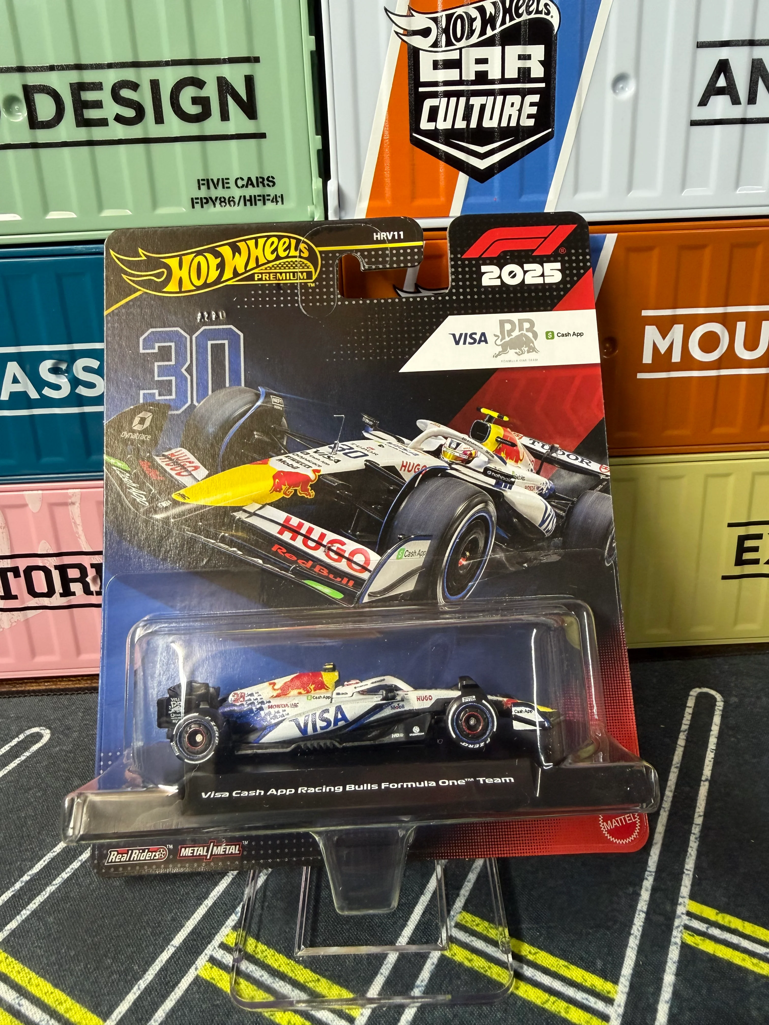 Hot Wheels 2026 Premium F1 Racing - Mix J  (HRV11) - Image 6