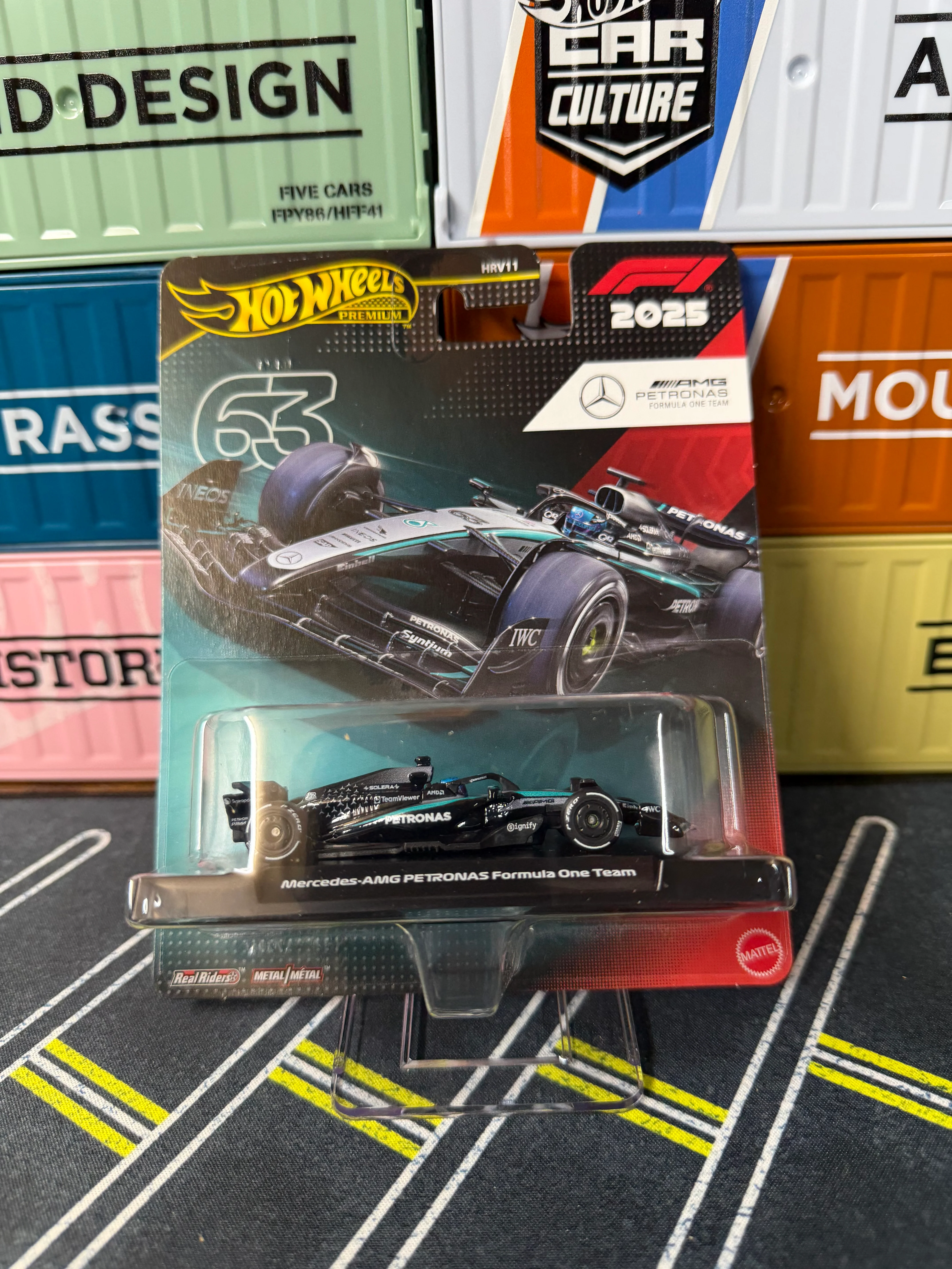 Hot Wheels 2026 Premium F1 Racing - Mix J  (HRV11) - Image 7