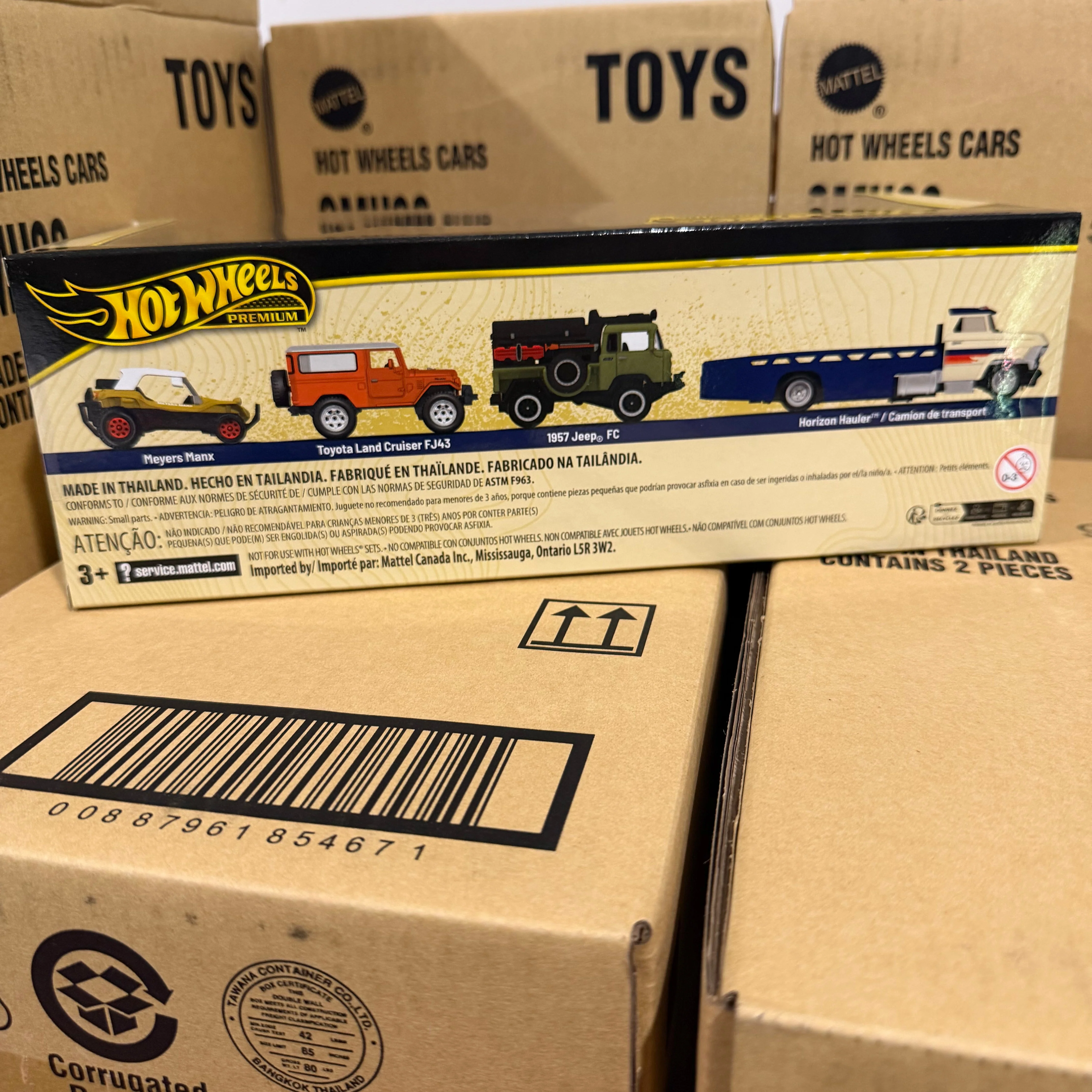 Hot Wheels Premium 2026 Offroad Diorama Box Set GMH39 Mix 1 - Image 2