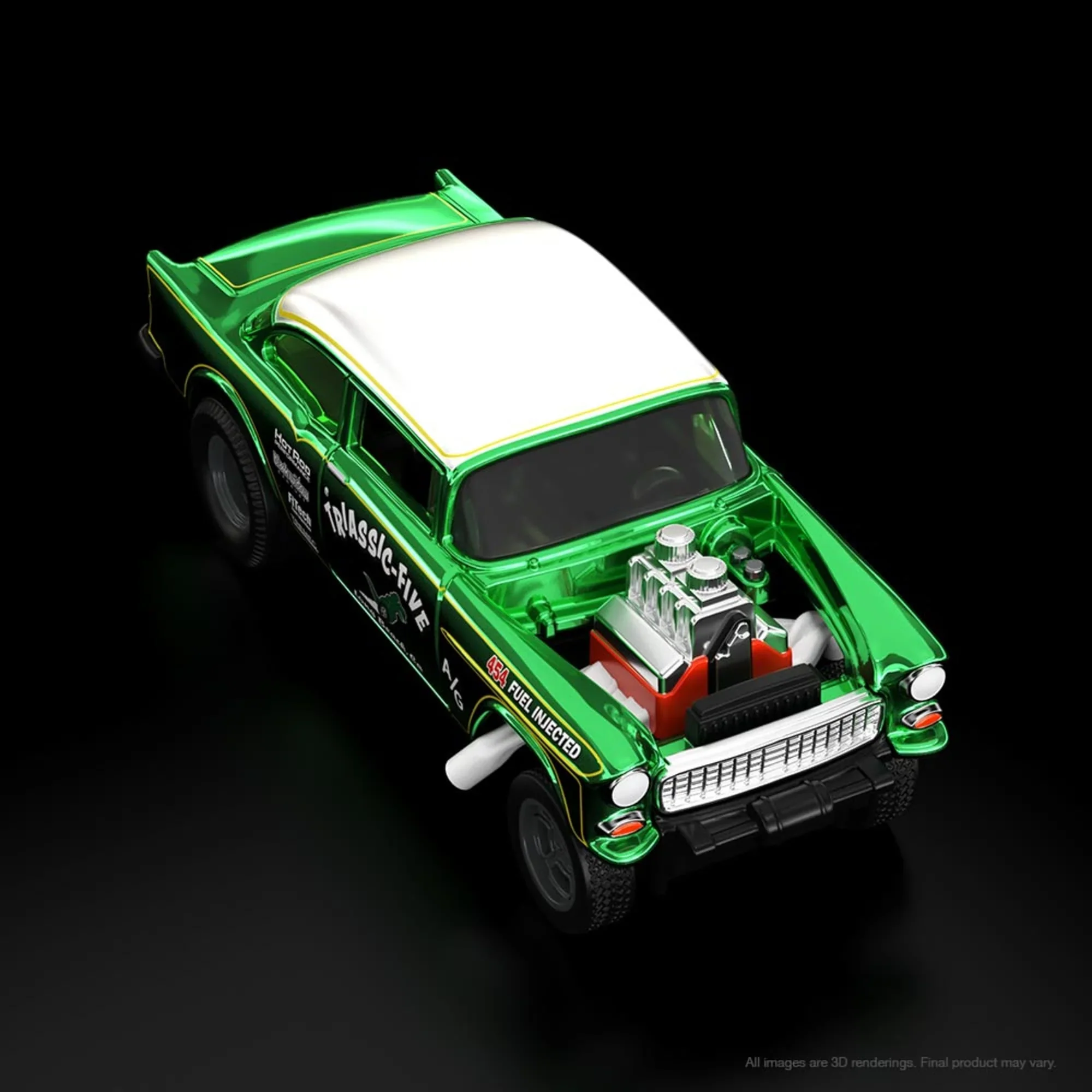 Hot Wheels 55 Chevy Bel Air Gasser RLC - Image 5