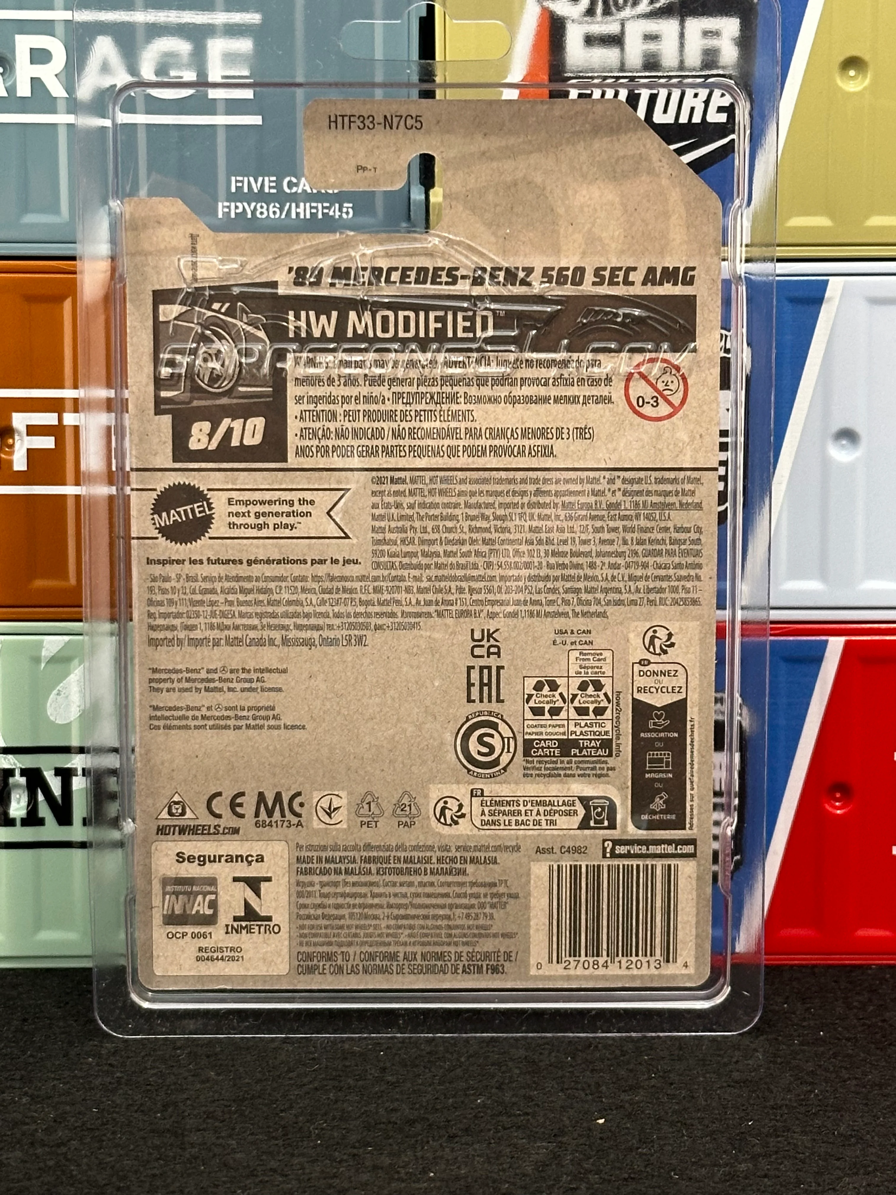 GARAGEONE64 Hot Wheels Protector Cases - Mainline Cards - Image 4