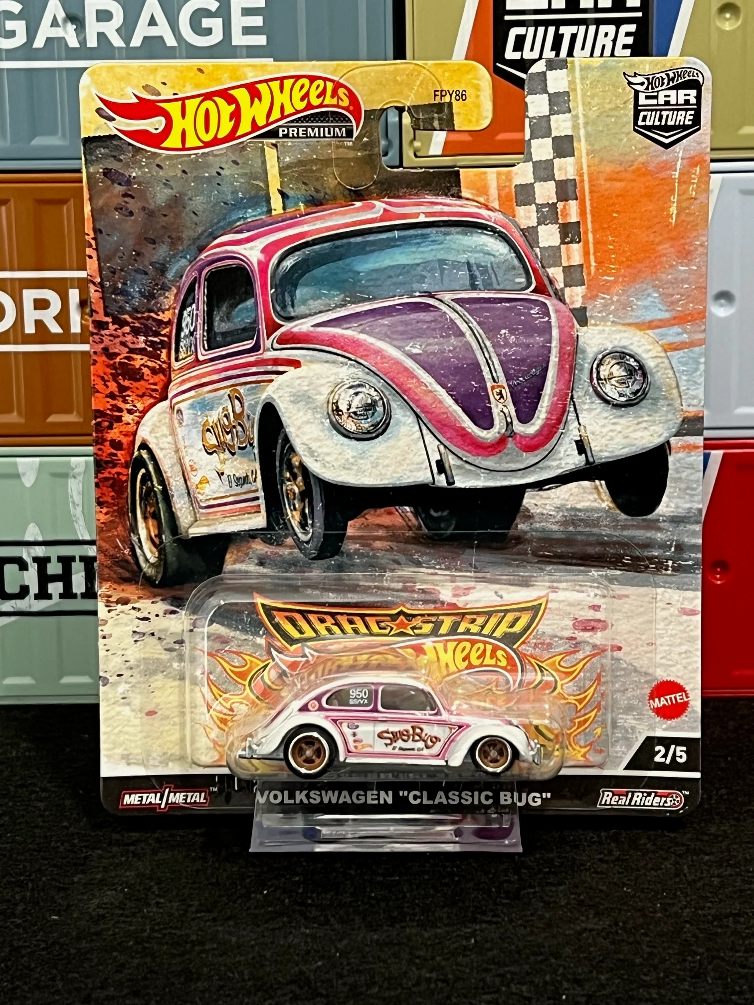 Hot Wheels 2023 Car Culture Drag Strip Demons R Case (FPY86) - Image 3