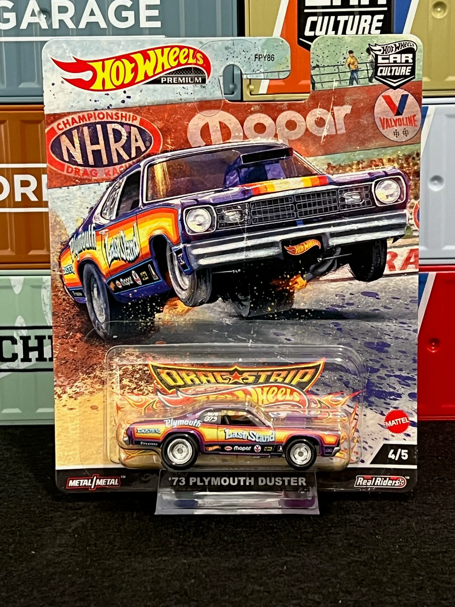 Hot Wheels 2023 Car Culture Drag Strip Demons R Case (FPY86) - Image 5