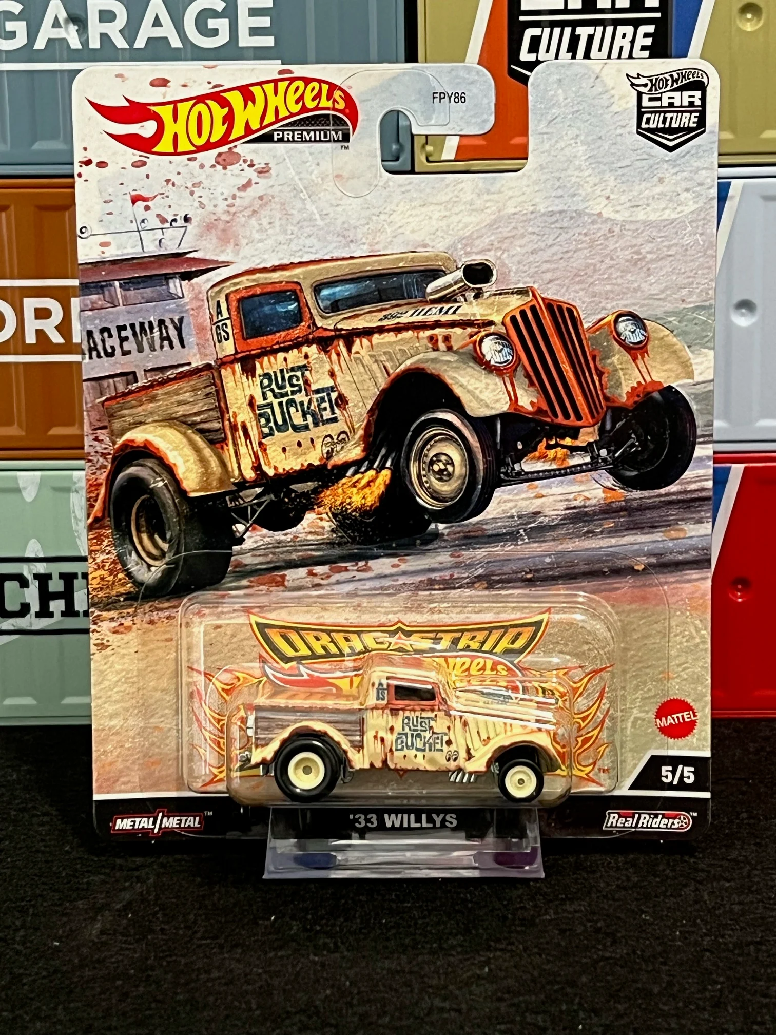 Hot Wheels 2023 Car Culture Drag Strip Demons R Case (FPY86) - Image 6