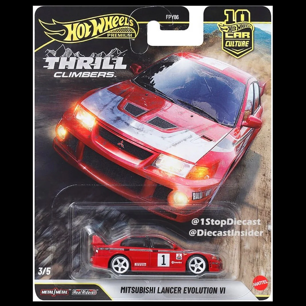 Hot Wheels Premium 2026 Car Culture Thrill Climbers (FPY86) - Image 3
