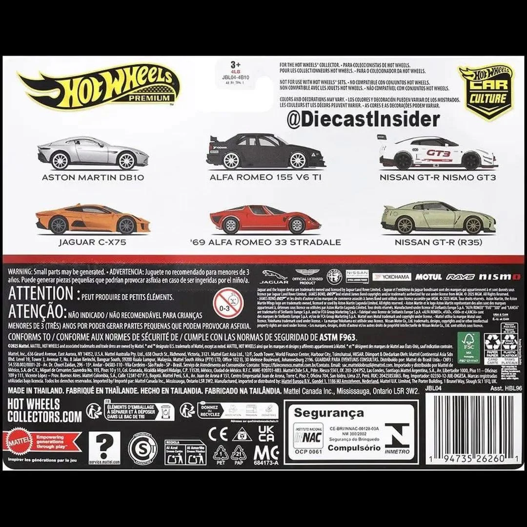 Hot Wheels Premium Car Culture 2 Car Pack 2025 Mix 4 - Image 6