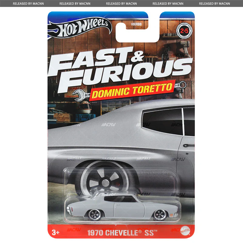 Hot Wheels Silver 2024 Fast & Furious Dominic Toretto (HNR88) - Image 3