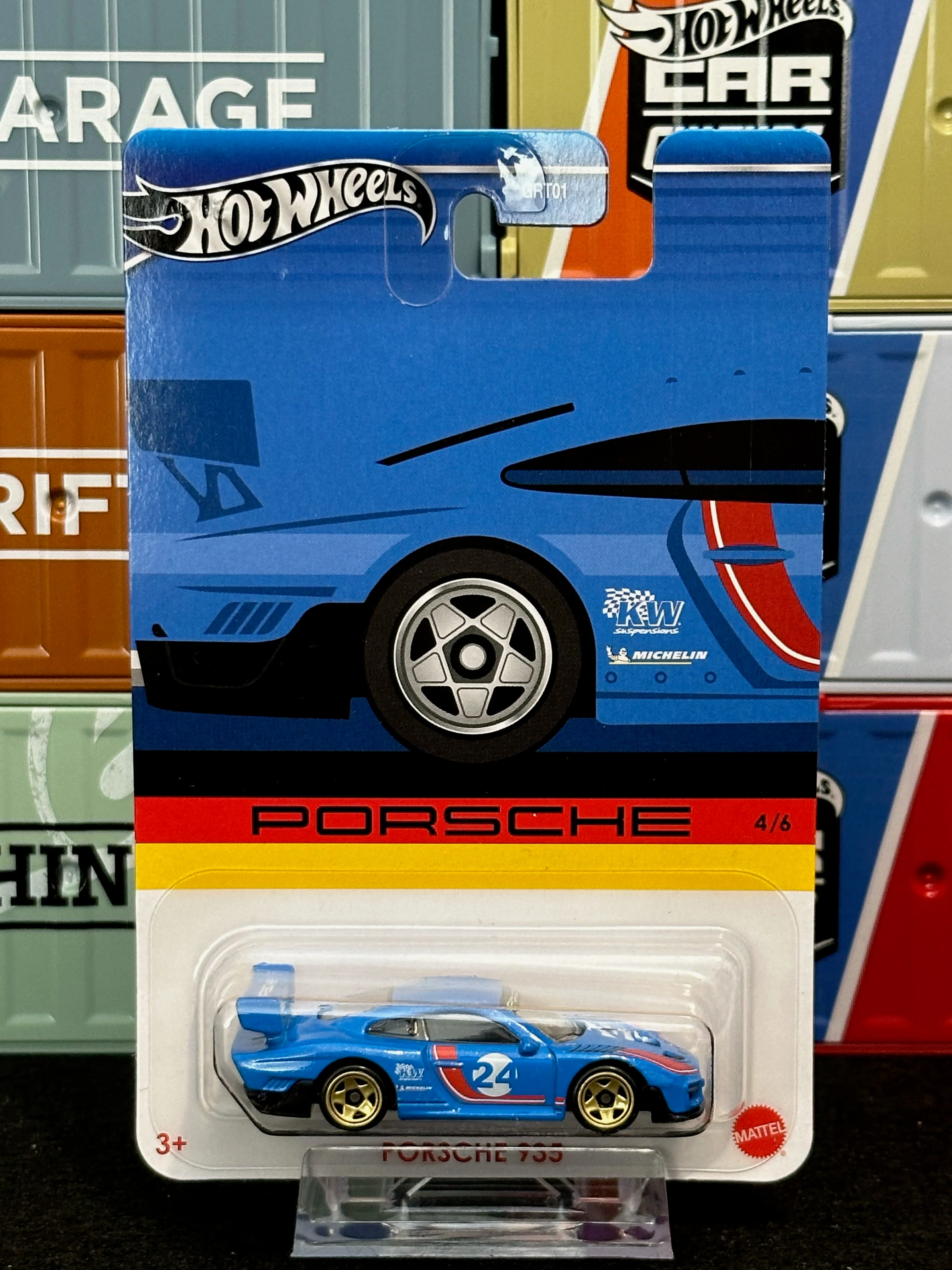 Hot Wheels Silver 2024 Porsche Collection (GRT01) - Image 5