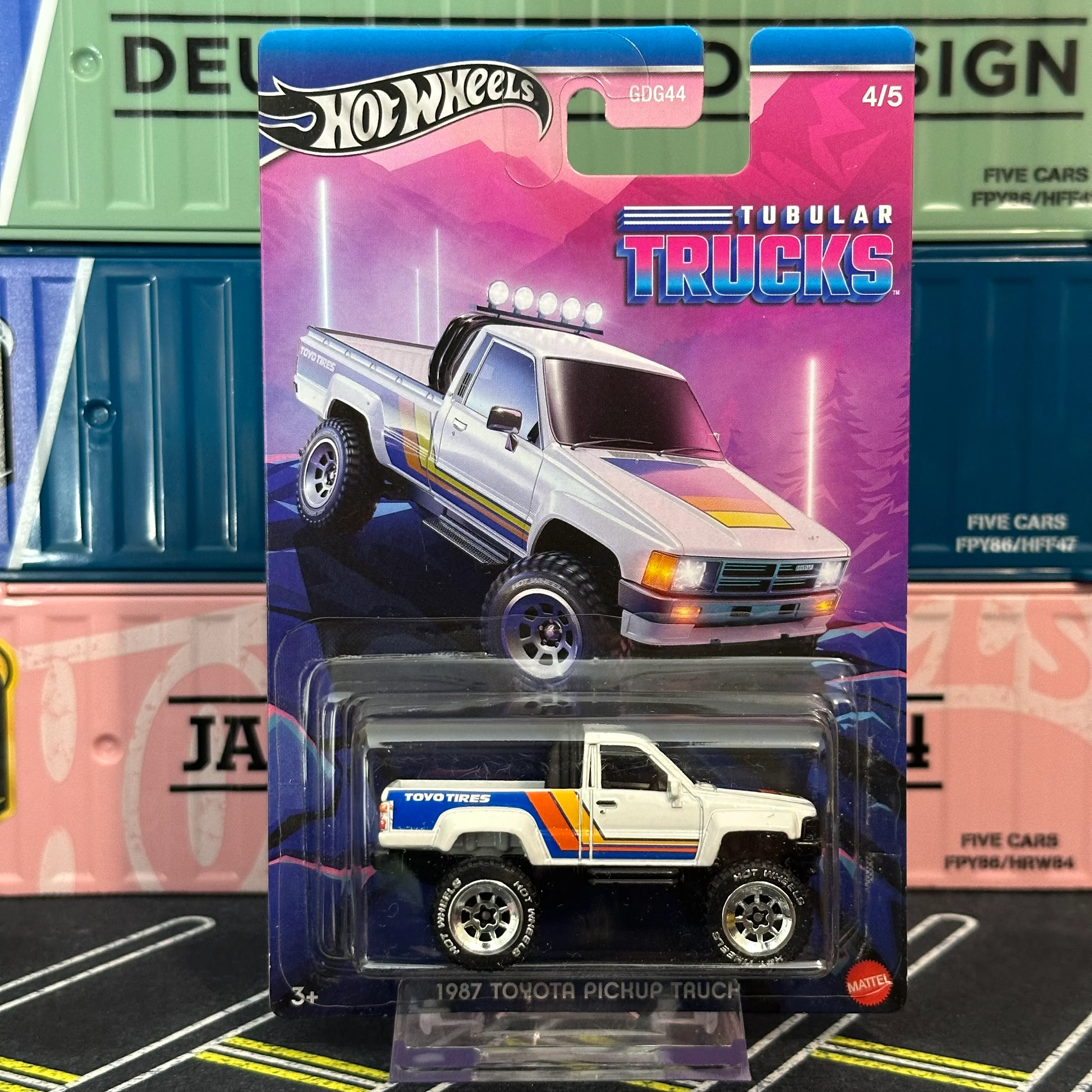 Hot Wheels Silver 2024 Tubular Trucks (GDG44) - Image 11
