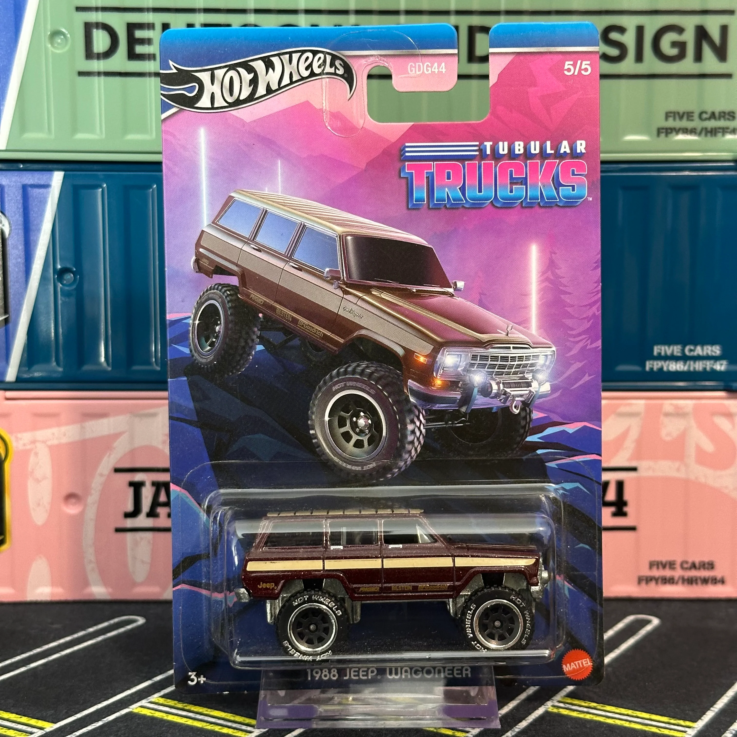 Hot Wheels Silver 2024 Tubular Trucks (GDG44) - Image 12