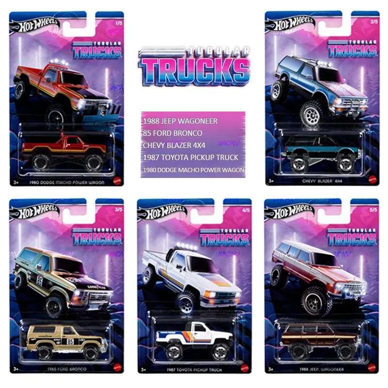 Hot Wheels Silver 2024 Tubular Trucks (GDG44) - Image 7