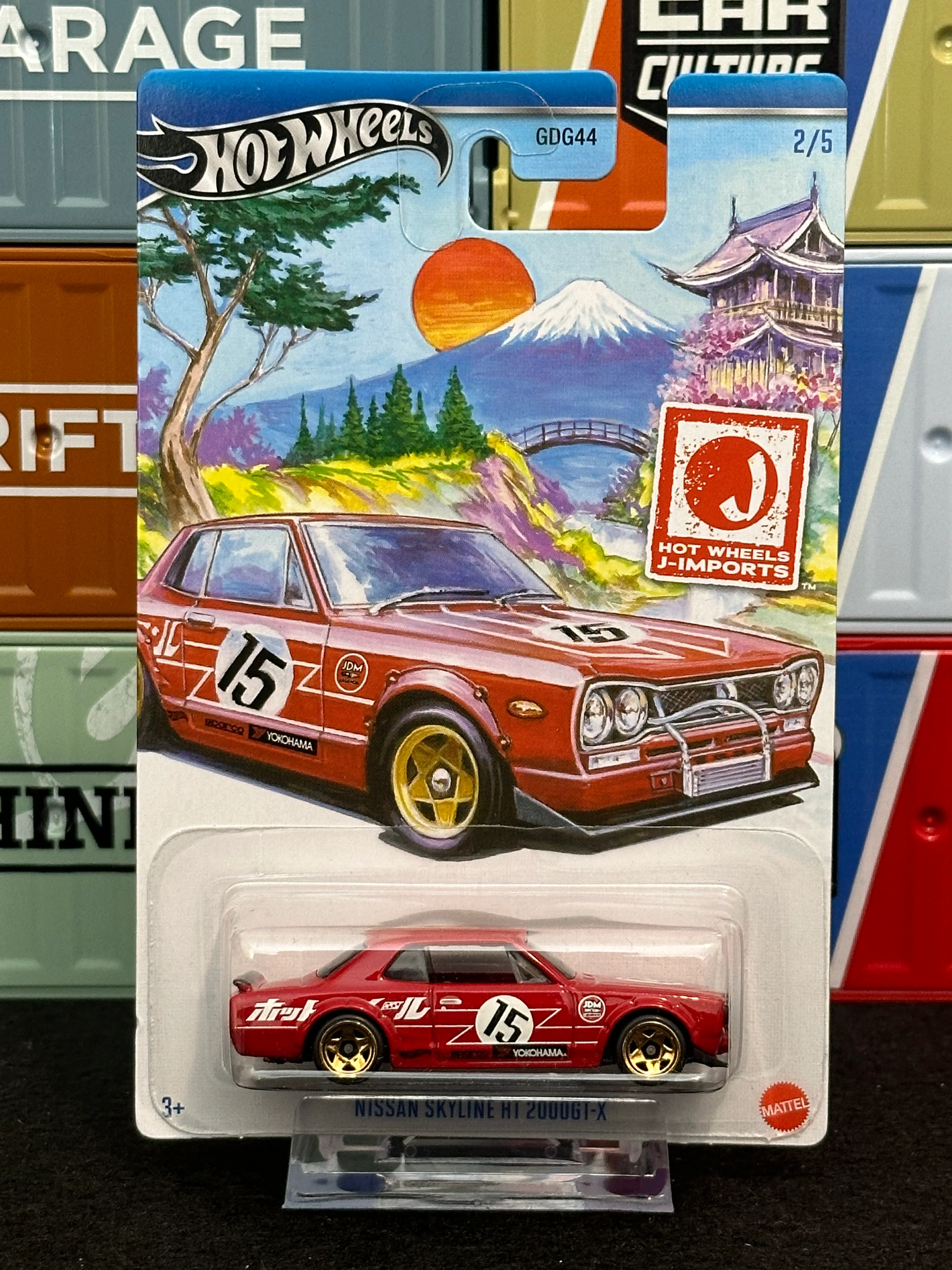 Hot Wheels Silver 2024 J-Imports (GDG44) - Image 3