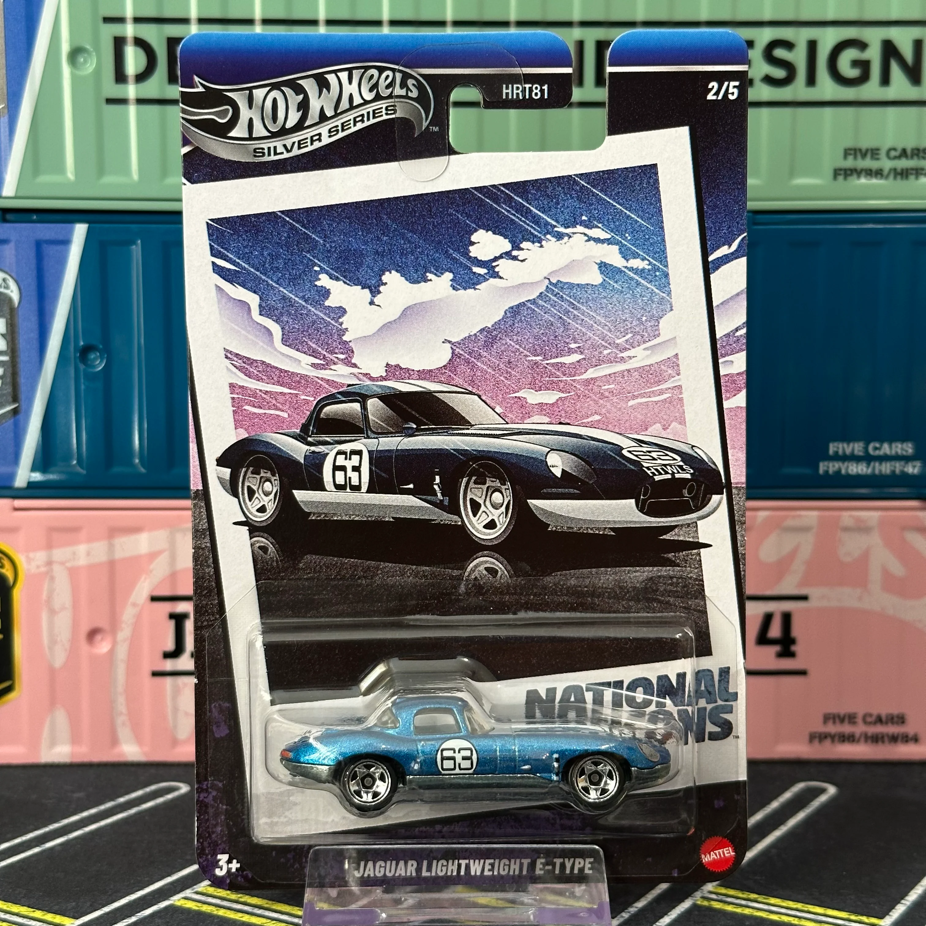 Hot Wheels Silver 2025 National Icons Mix 2 - Image 3