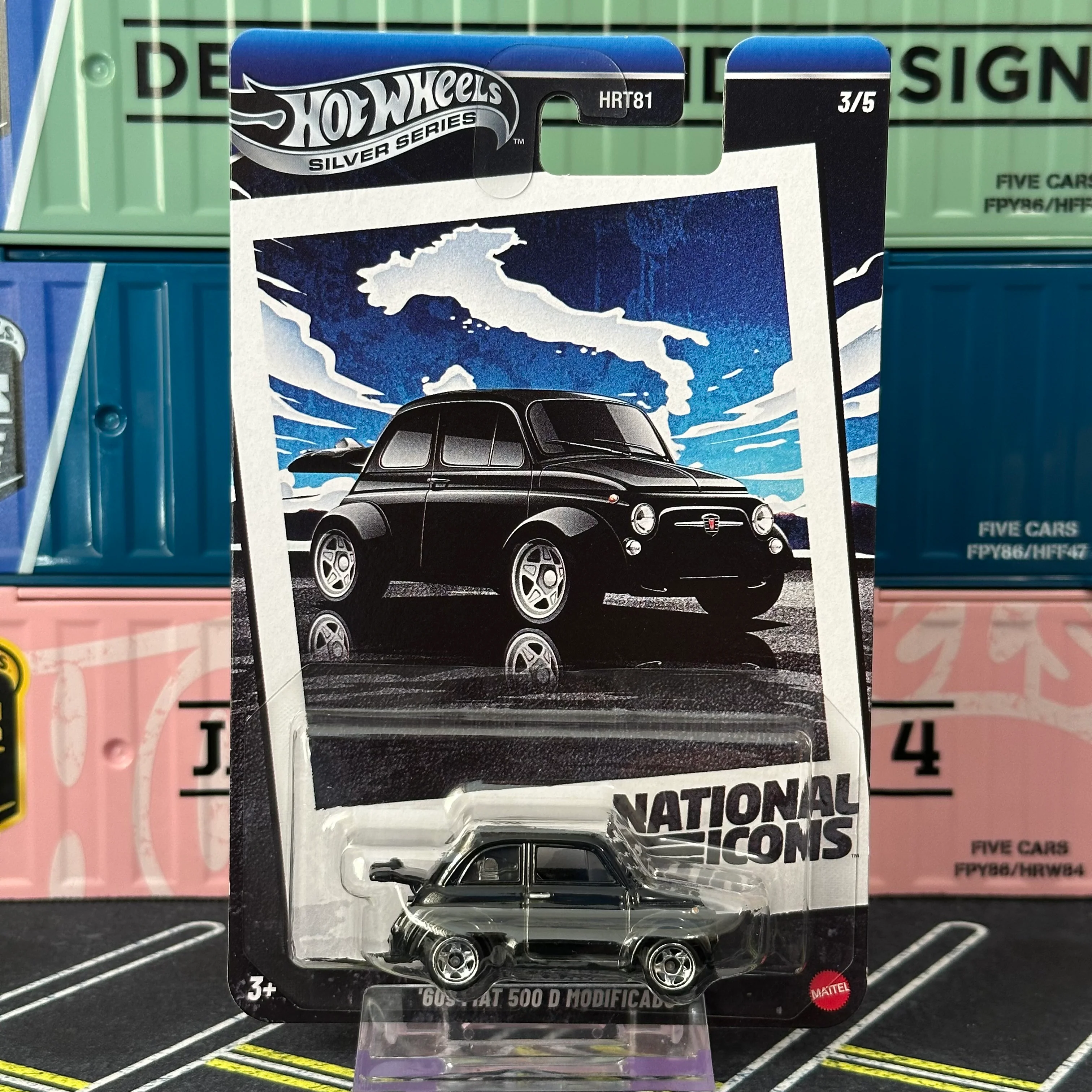 Hot Wheels Silver 2025 National Icons Mix 2 - Image 4