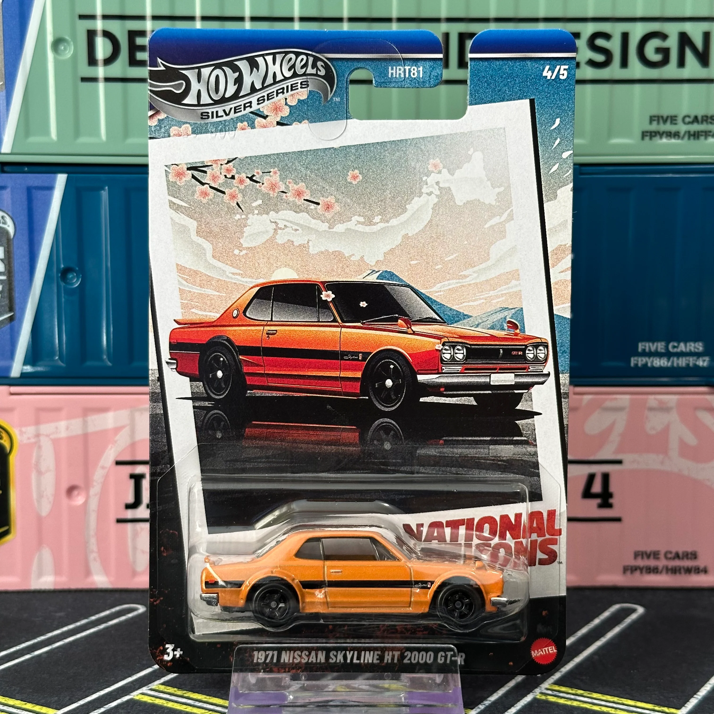 Hot Wheels Silver 2025 National Icons Mix 2 - Image 5