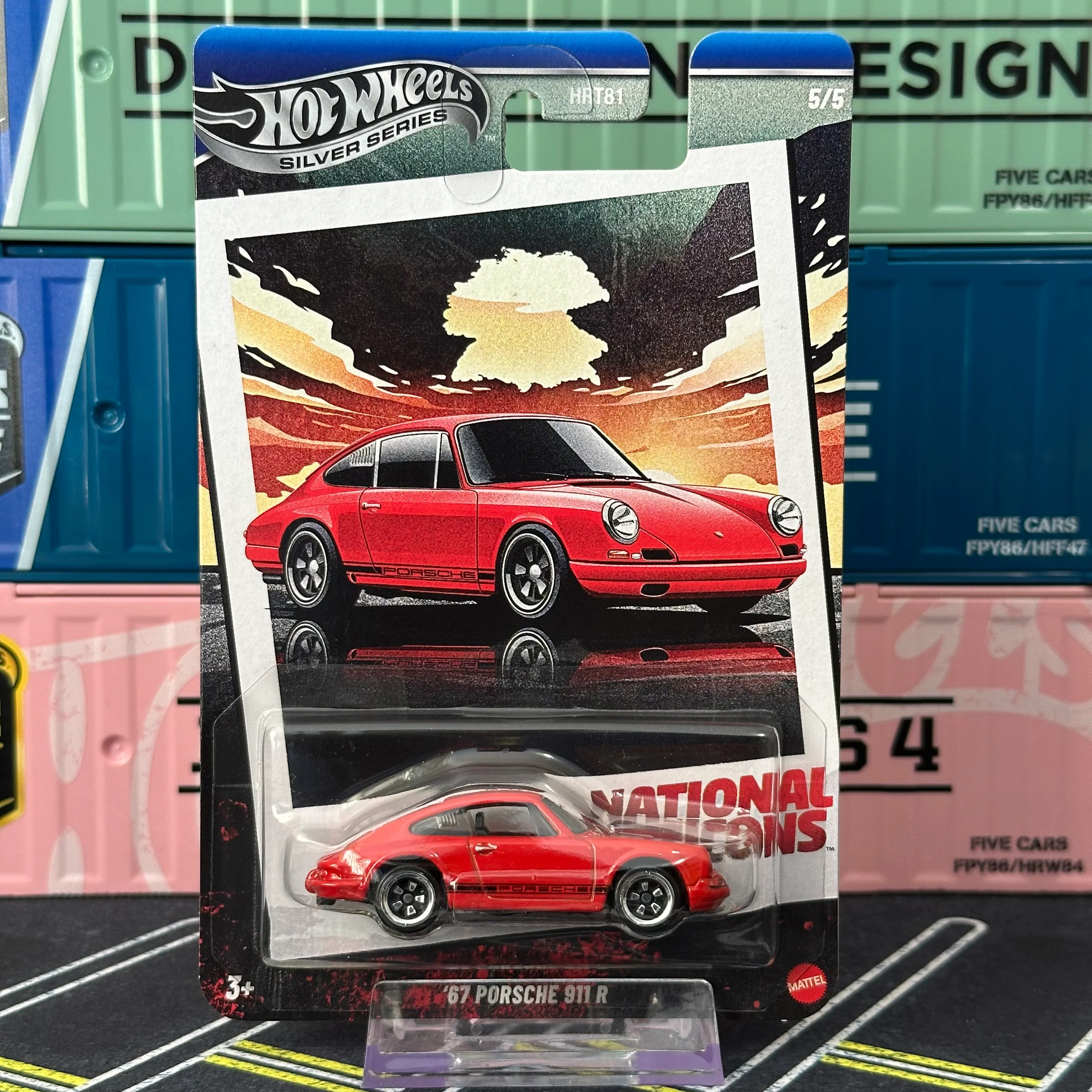Hot Wheels Silver 2025 National Icons Mix 2 - Image 6