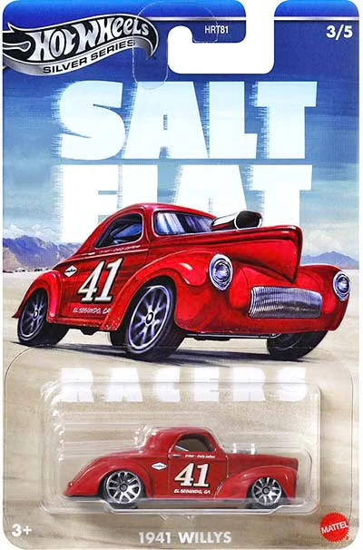 Hot Wheels Silver 2025 Salt Flat Racers Mix 1 - Image 4