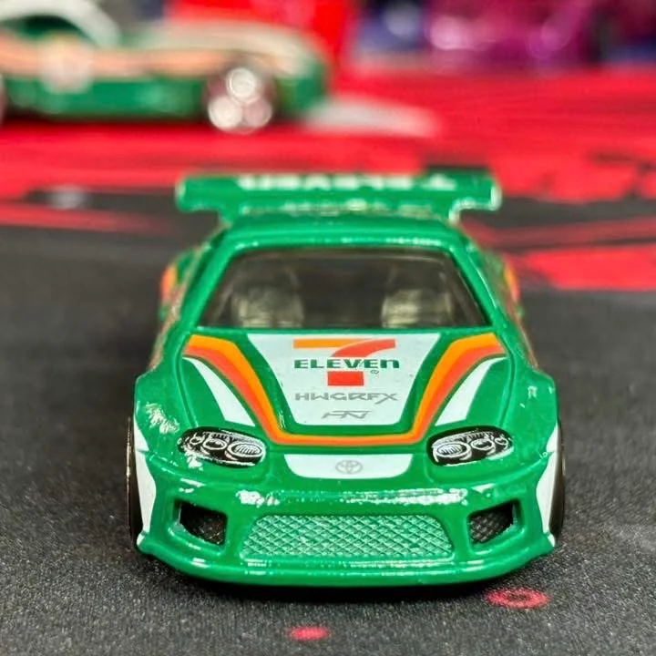 Hot Wheels Silver Series 2025 7-Eleven Toyota Supra - Image 2