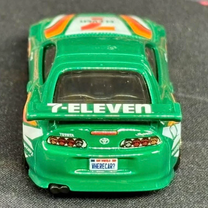 Hot Wheels Silver Series 2025 7-Eleven Toyota Supra - Image 3