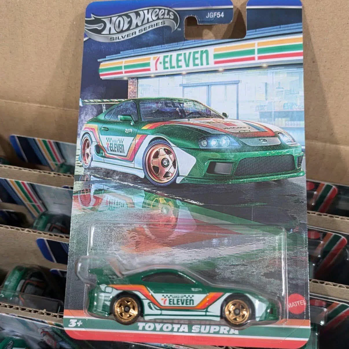 Hot Wheels Silver Series 2025 7-Eleven Toyota Supra - Image 7