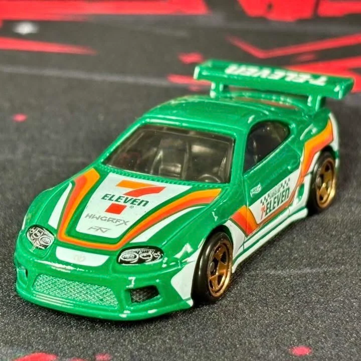 Hot Wheels Silver Series 2025 7-Eleven Toyota Supra - Image 8