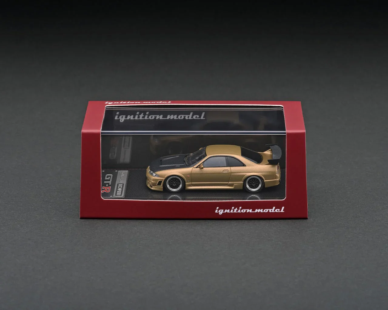 ignition model 1:64 Nissan Skyline GT-R R33 Nismo Matte Gold - Image 3