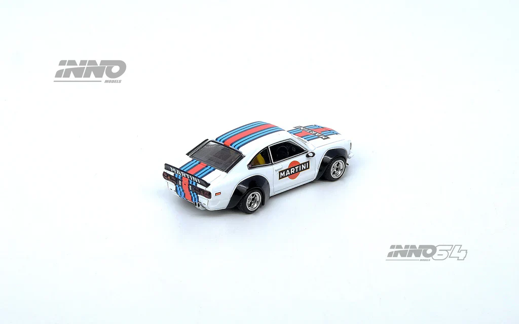 INNO64 1:64 Mazda Savanna RX3 Martini Racing Livery - Image 4