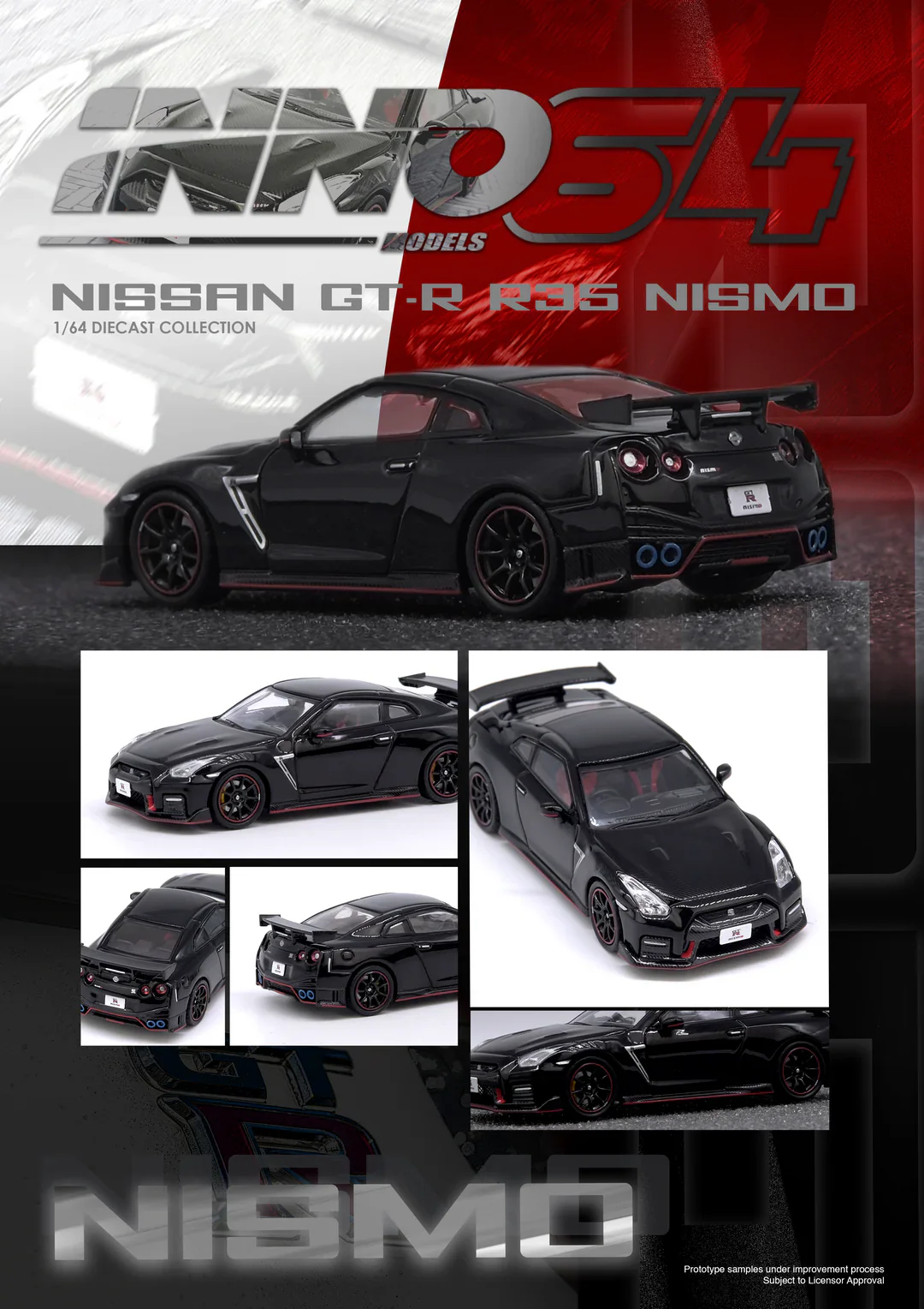 INNO64 1:64 Nissan GT-R (R35) Nismo - Image 2
