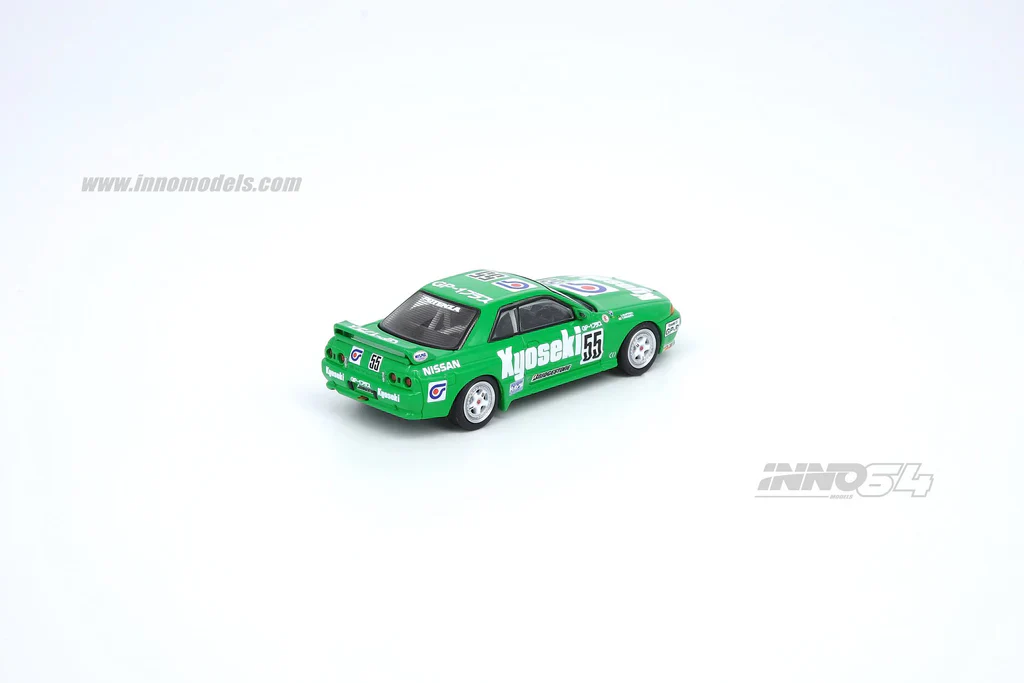 INNO64 1:64 Nissan Skyline GT-R (R32) 1992 #55 Nikko Kyoseki GP1 Plus JTC - Image 3