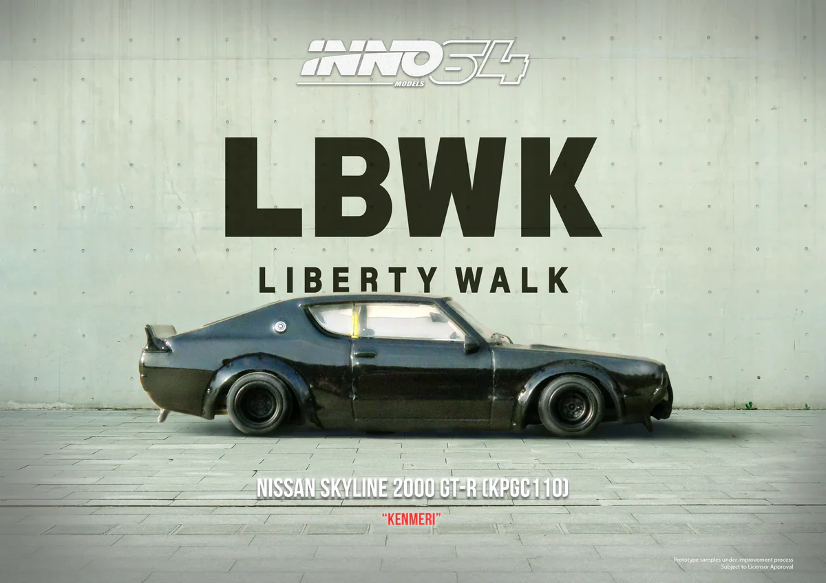 INNO64 LB Works Nissan Skyline 2000 GT-R (KPGC110) - Image 3