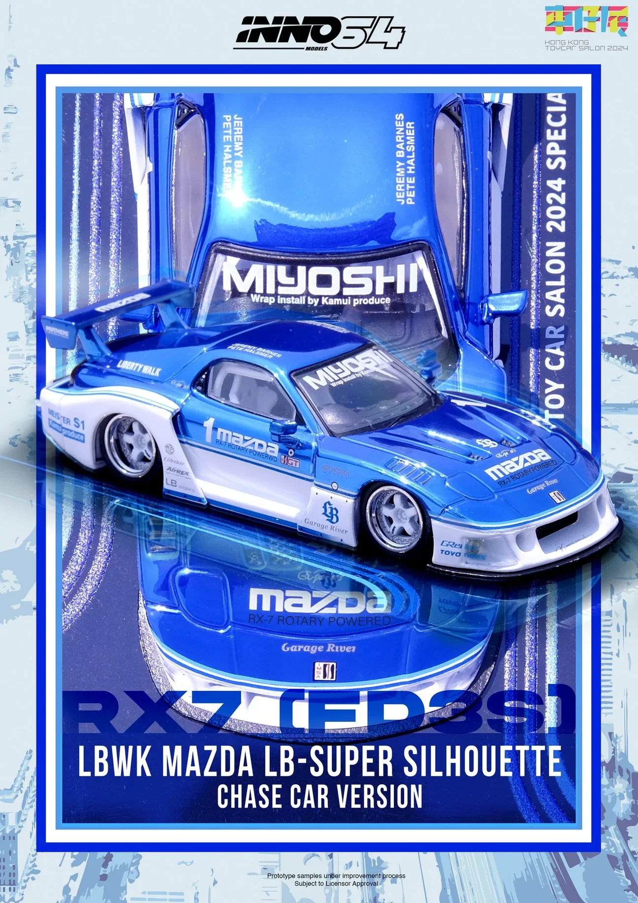 INNO64 LBWK RX-7 FD3S LB-Super Silhouette - Image 3