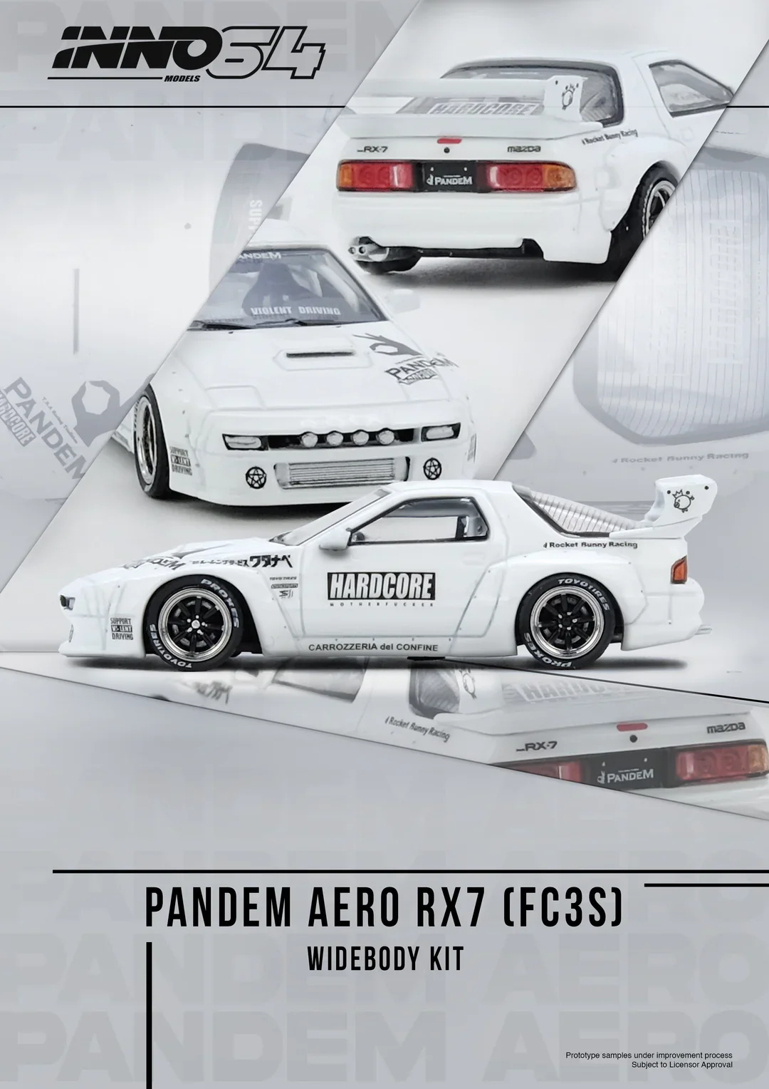 INNO64 Mazda RX-7 (FC3S) "Pandem Aero" - Image 2