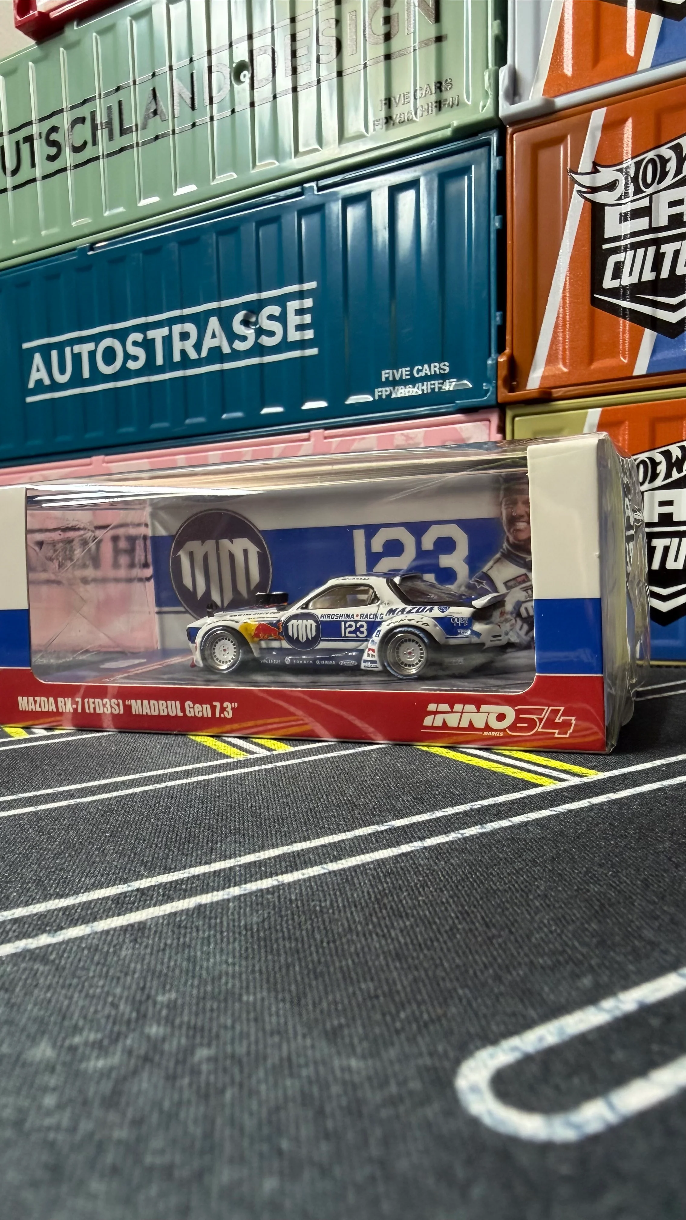 INNO64 Mazda RX-7(FD3S) Pandem Rocket Bunny "MADBULL GEN 7.3" - Image 4
