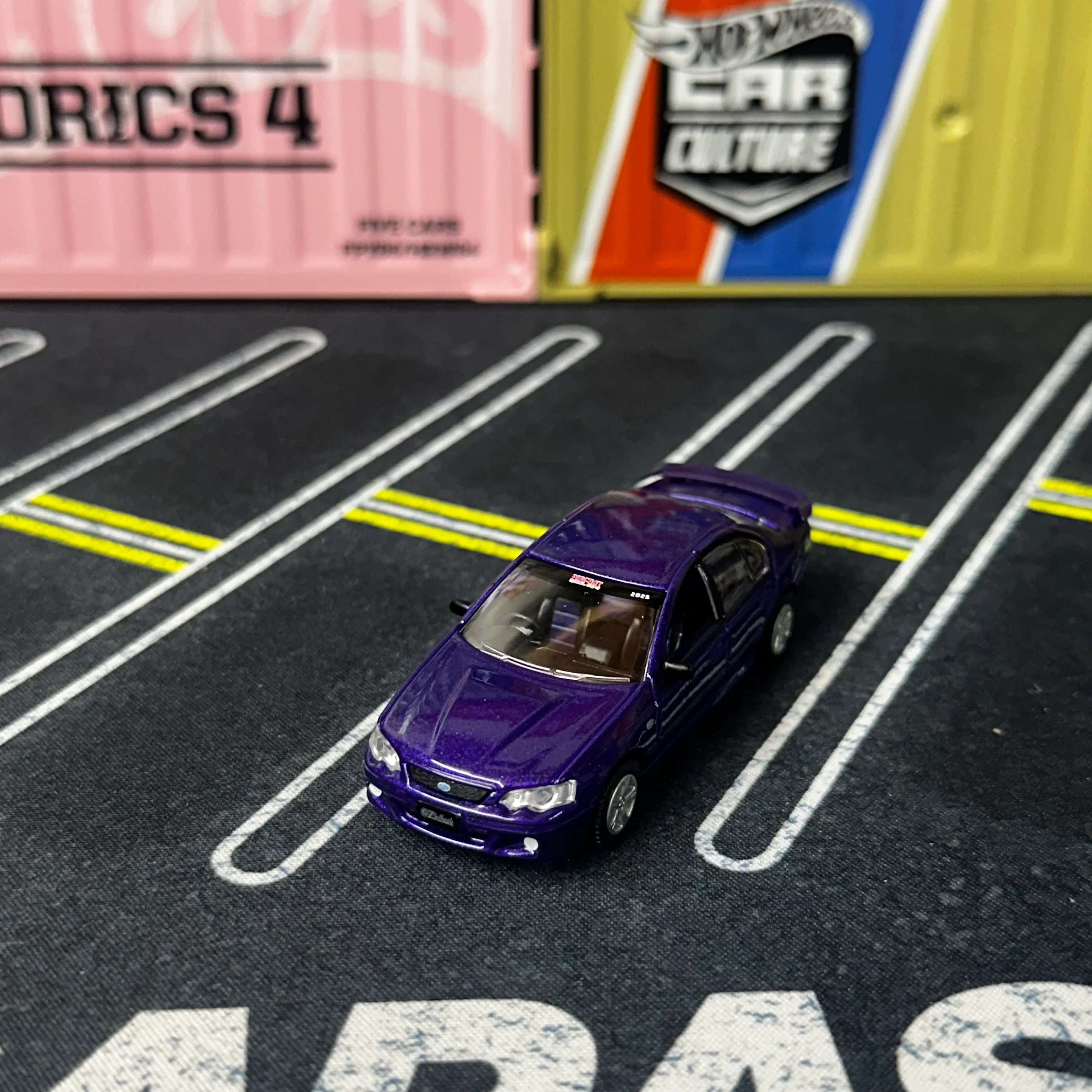 *LOOSE* OZ Wheels 2025 Diecast Model Expo 2003 Ford BA XR8  Redbellies - Image 4