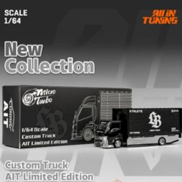 Micro Turbo 1:64 Liberty Walk AIT Custom Limited Edition Gull Wing Truck - Image 12