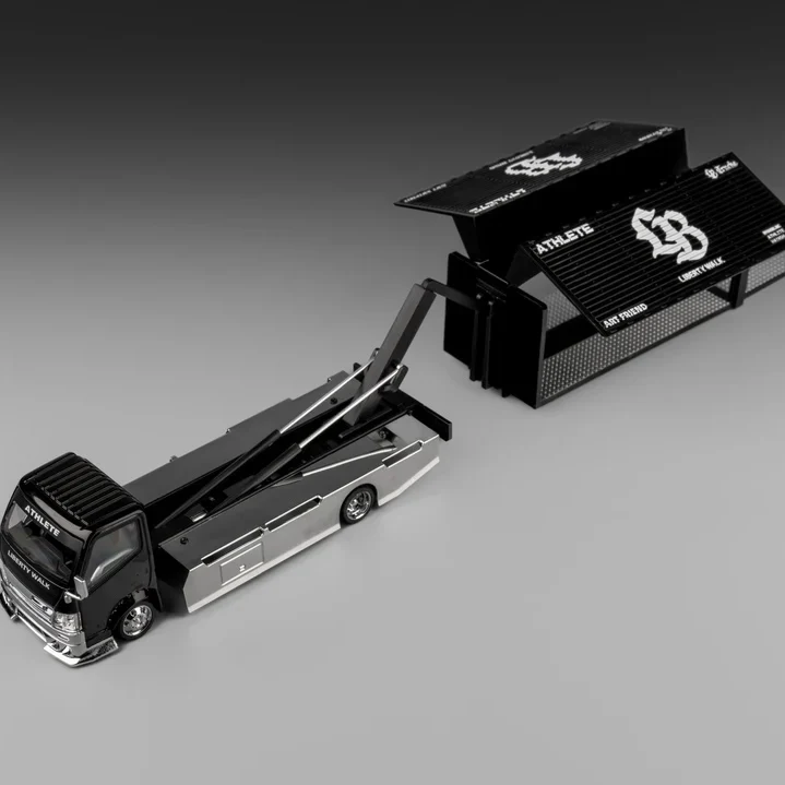 Micro Turbo 1:64 Liberty Walk AIT Custom Limited Edition Gull Wing Truck - Image 7