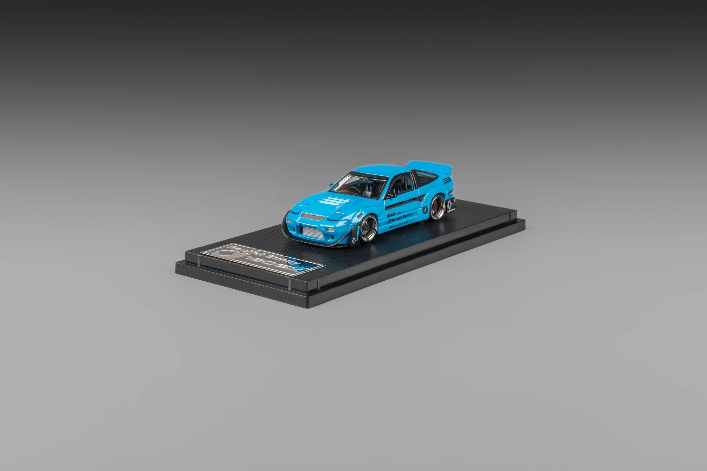 Micro Turbo Rocket Bunny 180SX Aero V2 - Metal Blue - Image 10
