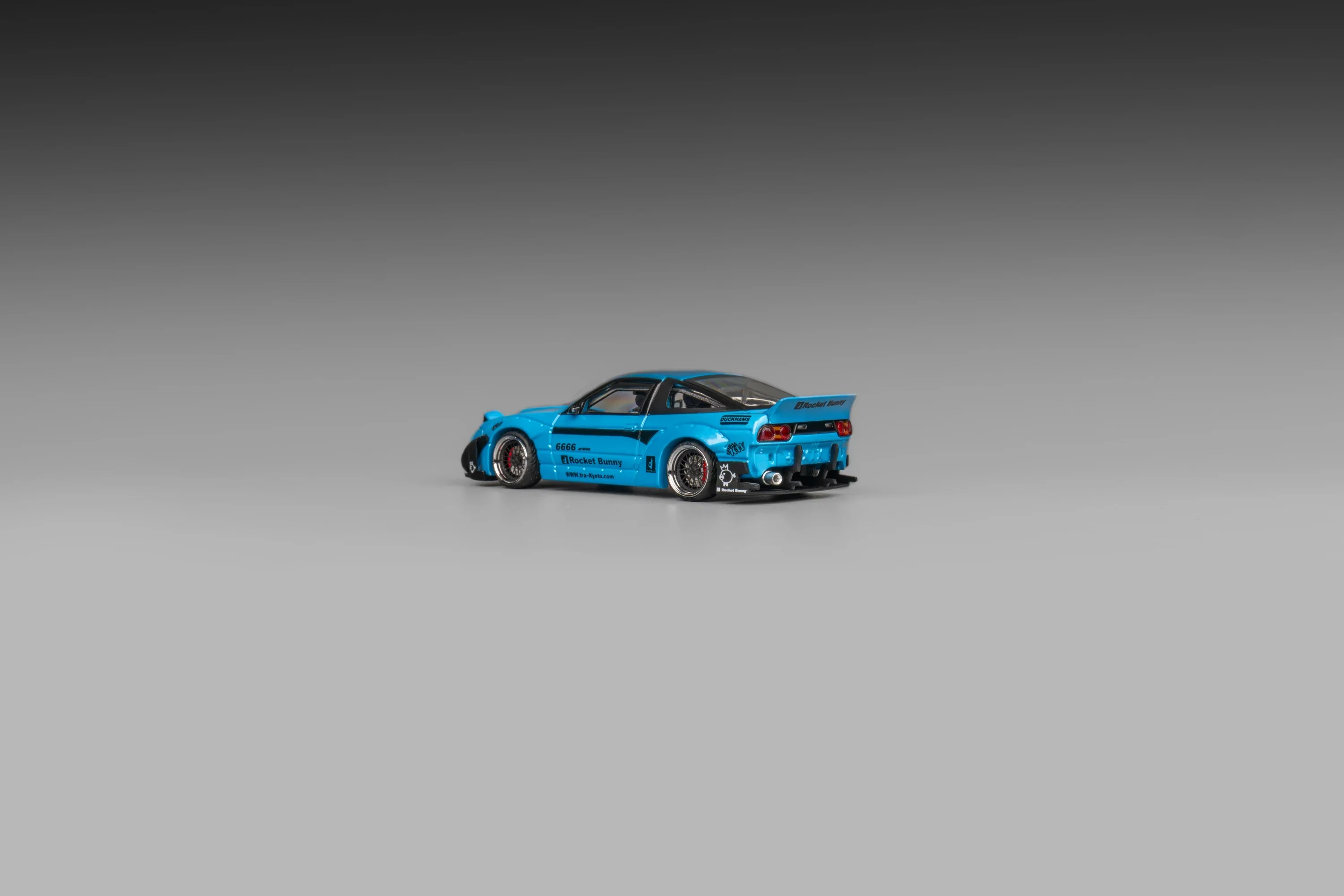 Micro Turbo Rocket Bunny 180SX Aero V2 - Metal Blue - Image 3