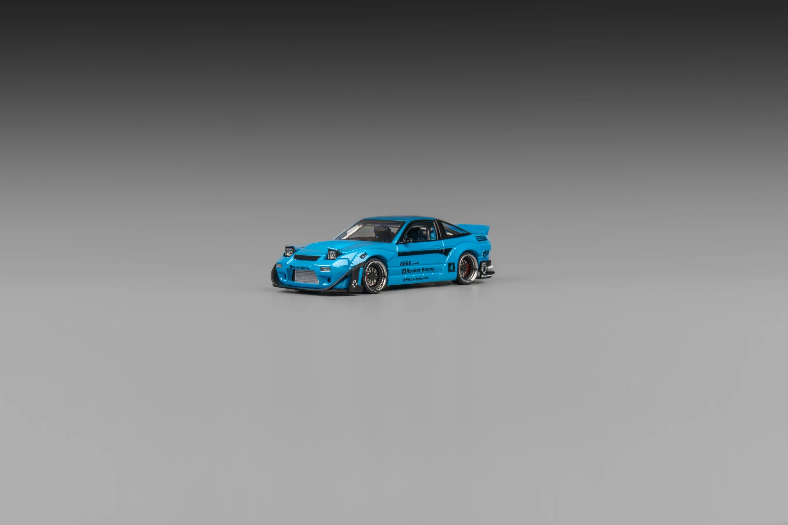 Micro Turbo Rocket Bunny 180SX Aero V2 - Metal Blue - Image 5