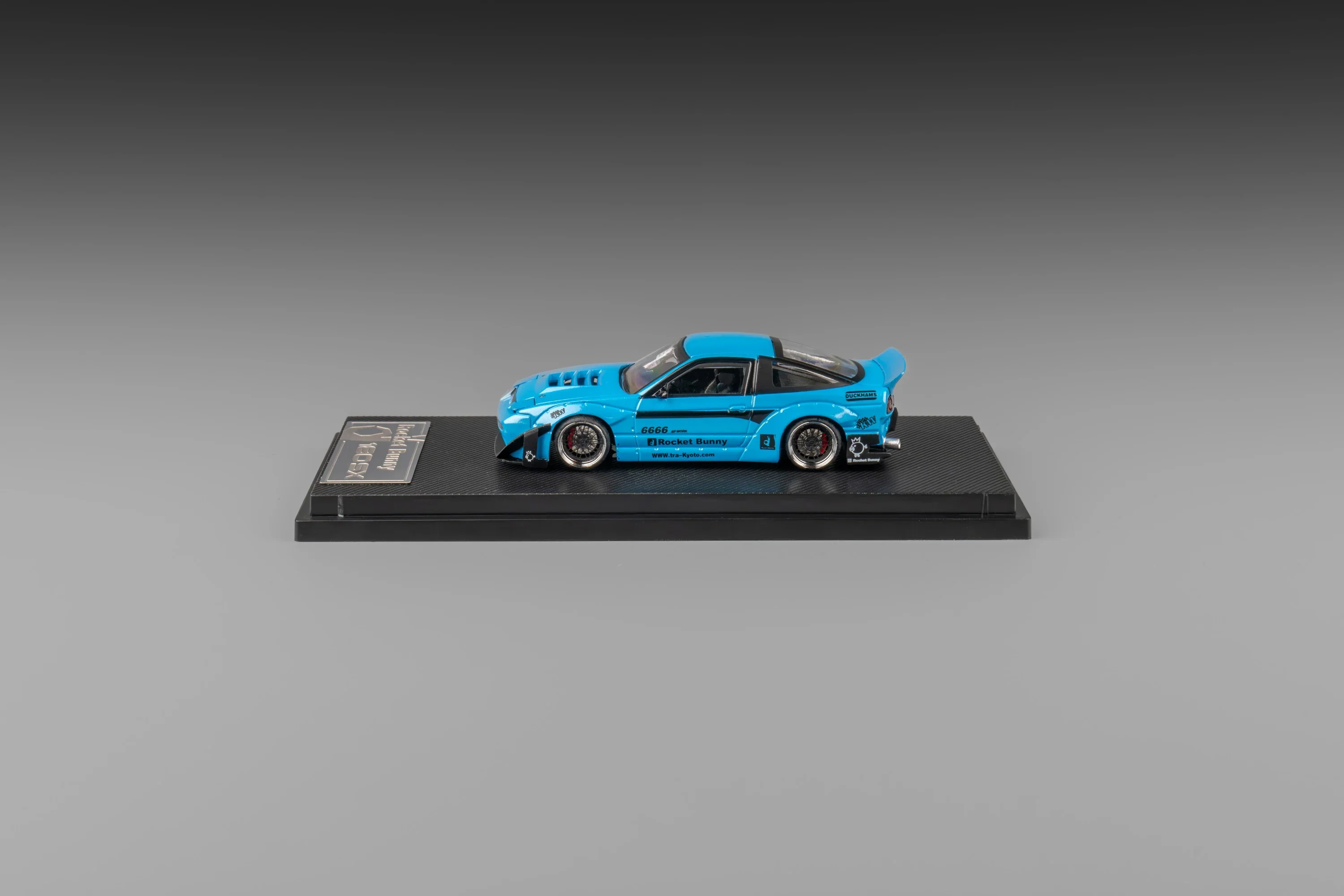 Micro Turbo Rocket Bunny 180SX Aero V2 - Metal Blue - Image 8