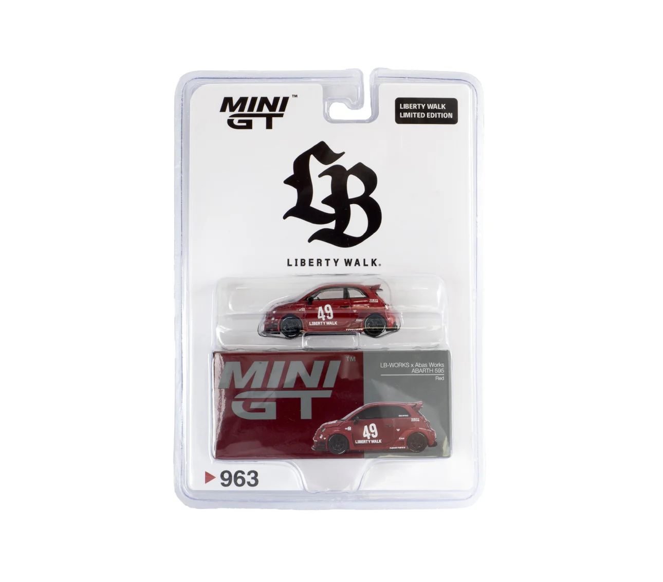 Mini GT 1:64 LBWK Abas Works Abarth 595 Store Exclusive - Image 2