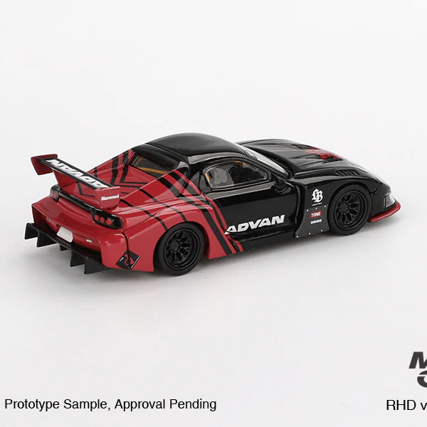 Mini GT 1:64 Mazda RX-7 LB-Super Silhouette Advan #983 - Image 4