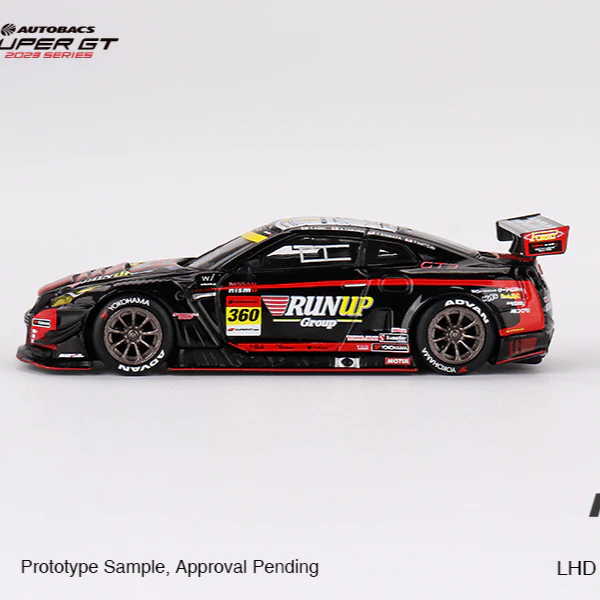Mini GT 1:64 Nissan GT-R NISMO GT3 "RUNUP RIVAUX GT-R" TOMEI SPORTS 2023 SUPER GT SERIES #754 - Image 3