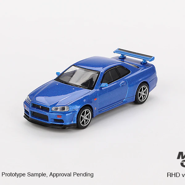 Mini GT 1:64 Nissan Skyline GT-R R34 V-Spec #759 - Image 4