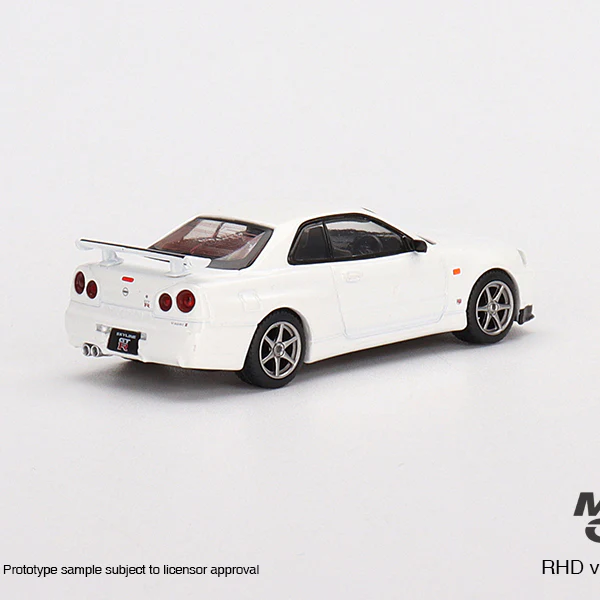 Mini GT 1:64 Nissan Skyline GT-R R34 V-Spec N1 #397 - Image 3