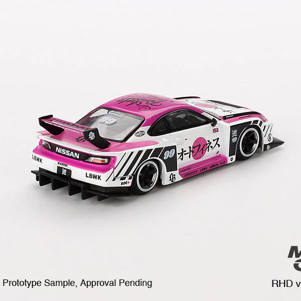 Mini GT Nissan LB-Super Silhouette S15 Silvia Auto Finesse SEMA 2023 #781 Blister Pack - Image 3