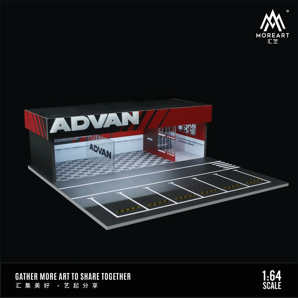 MOREART Advan Workshop 1:64 Diorama with LED Lighting - Image 2
