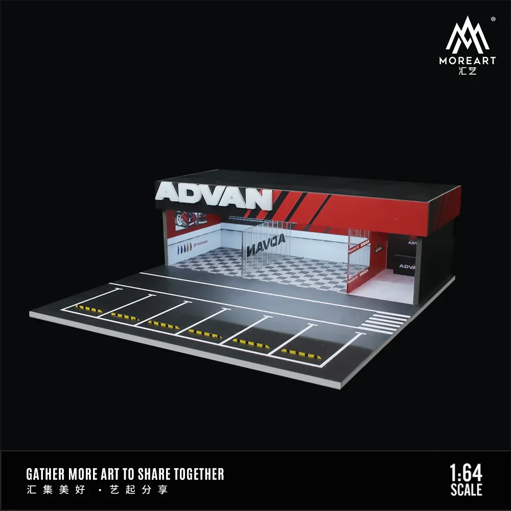 MOREART Advan Workshop 1:64 Diorama with LED Lighting - Image 4