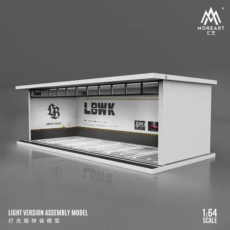 MOREART LBWK Light Assembly 1:64 Diorama with LED Lighting - Image 2