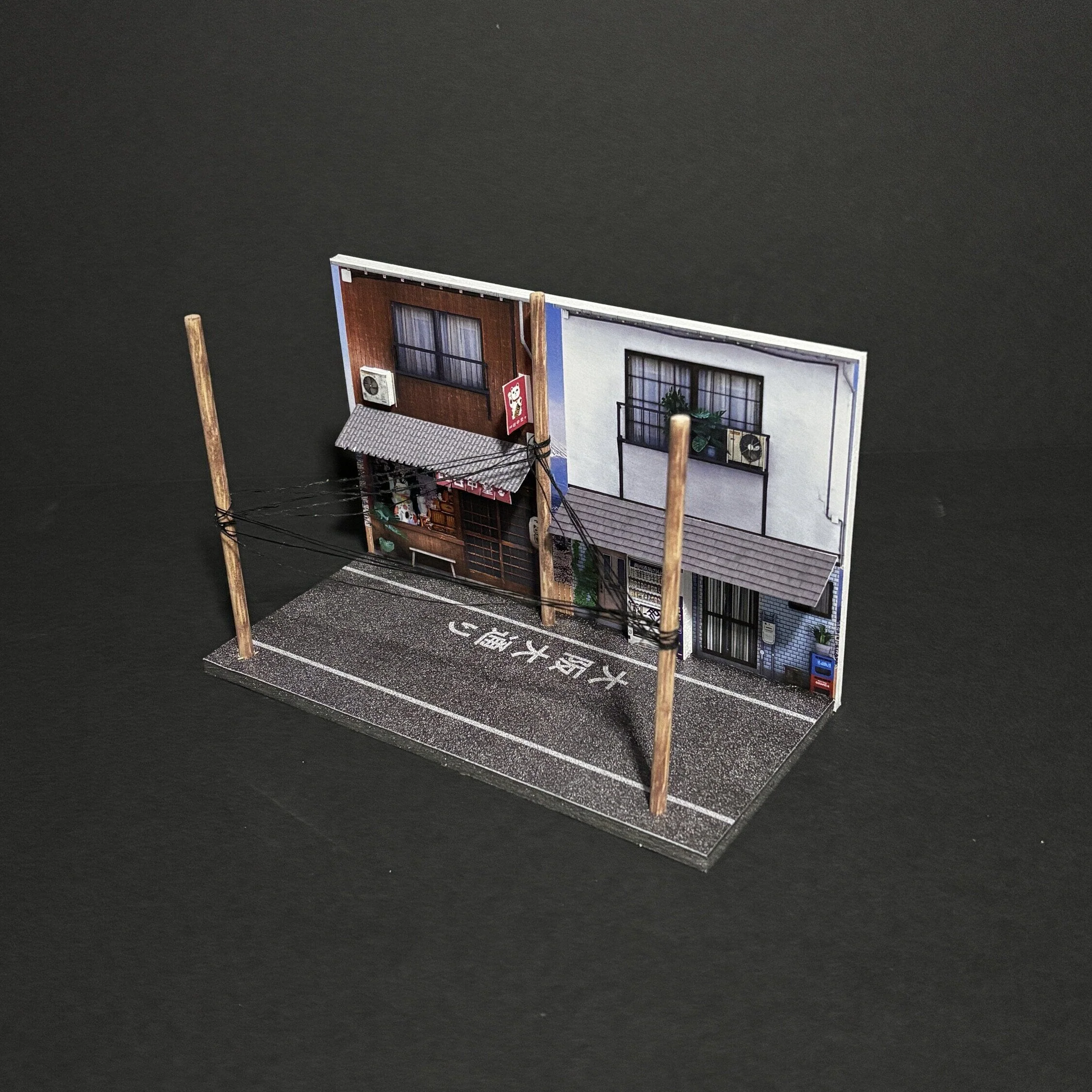 Mr Dioramas Osaka Japan V2 Street 1:64 Diorama Scene - Image 4